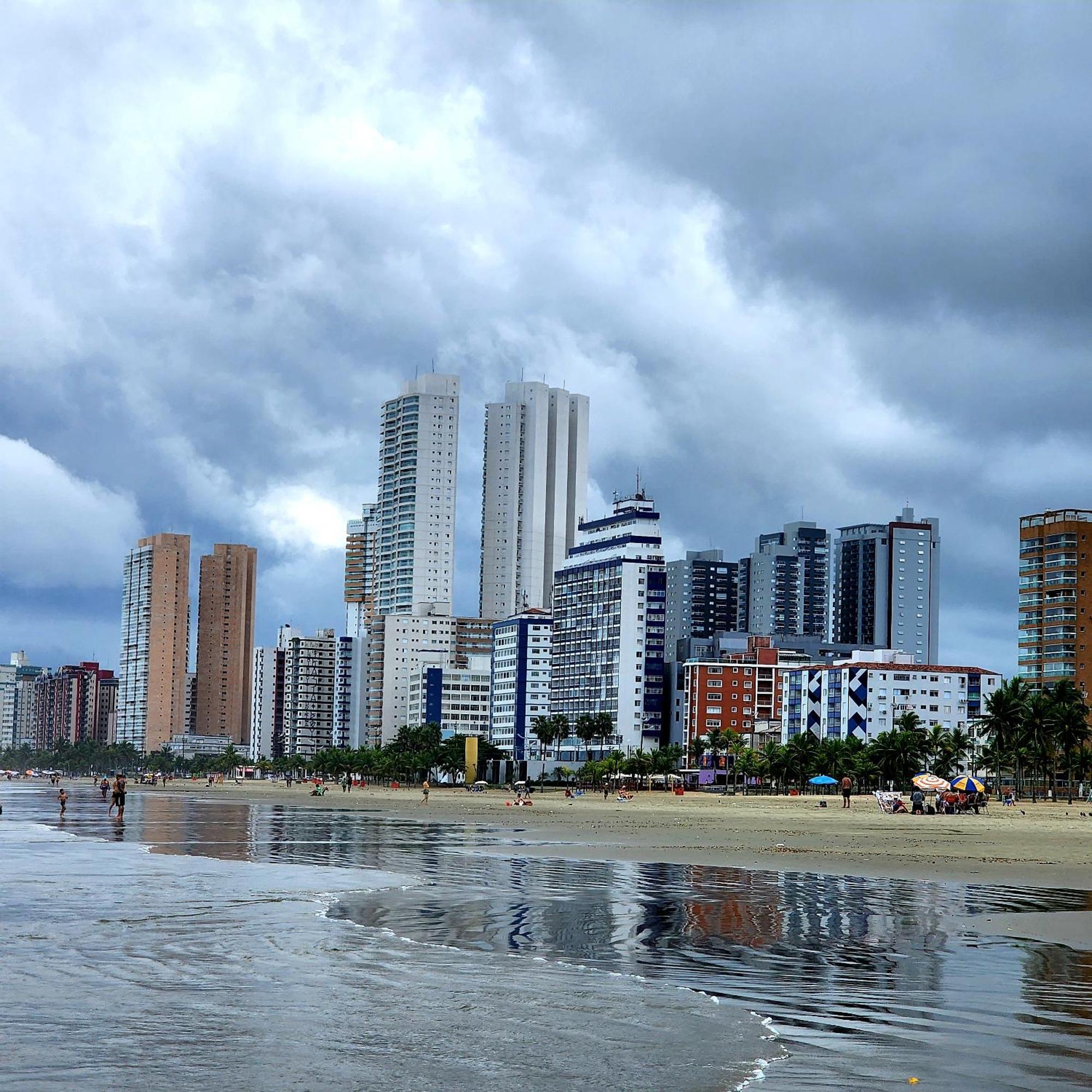 Requinte E Sofisticacao Appartement Praia Grande  Buitenkant foto